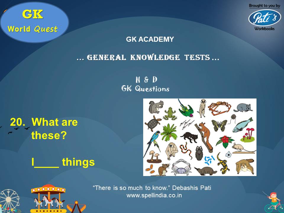 GK Questions for Children - PreSchool Learning near Me